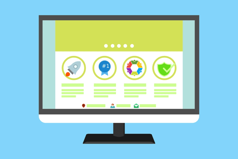 Una ilustración de diseño plano de un monitor de computadora muestra una interfaz de usuario vibrante y gráfica que utiliza íconos representativos para reflejar logros, calidad, alcance global y seguridad. Este contenido visual evocador demostrará ser una adición valiosa a cualquier estrategia SEO, ya que mejora la participación del usuario y respalda favorablemente los algoritmos actuales del motor de búsqueda. Asegúrese también de un posicionamiento óptimo mediante la incorporación adecuada de palabras claves pertinentes en el ALT Text para las imágenes relacionadas con las ilustraciones flat-design en su sitio web. De esta manera, estás garantizando no solo una experiencia accesible para todos los usuarios sino también mejorando tu visibilidad en línea a nivel global.